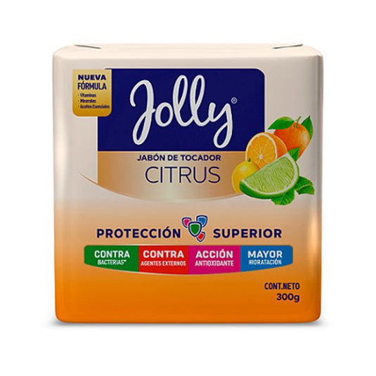 Tripack Jabon Citrus Jolly 300 Gr