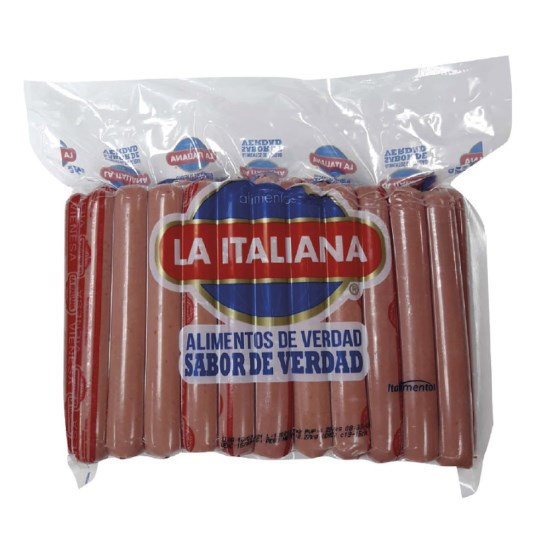 Salchicha La Italiana Vienesa Gruesa Kg