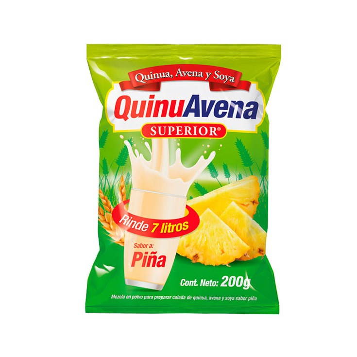 Superior Quinua Avena Piña 200 Gr