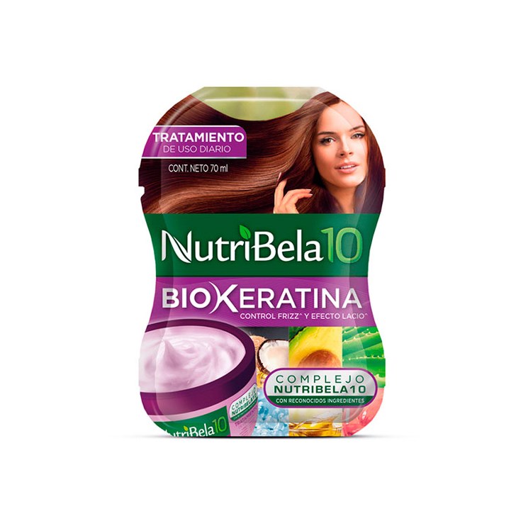 Nutribela 10 Biokeratina Sachet 70 Ml