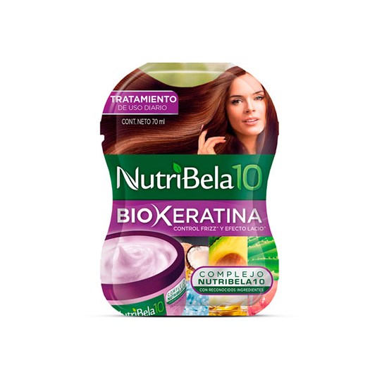 Nutribela 10 Biokeratina Sachet 70 Ml