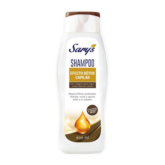 Shampoo Efecto Botox Sarys 600 Ml