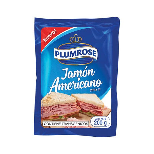 Jamón Plumrose Americano 200 Gr