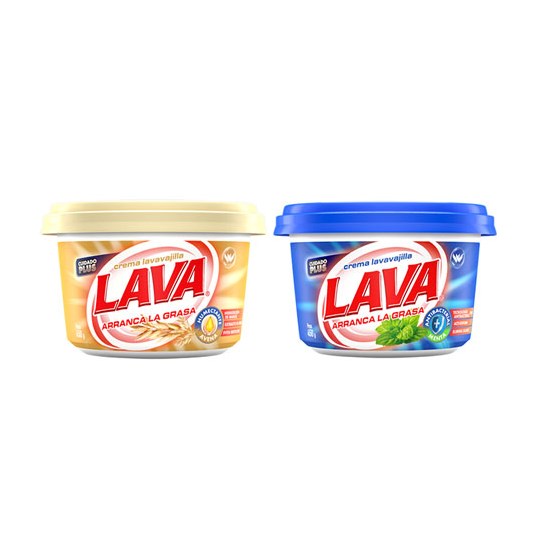 Pack Crema Lavavajilla Antibacterial Lava