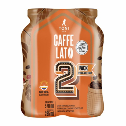 Caffe Lato Toni Duo Pack Mocaccino 570 Ml