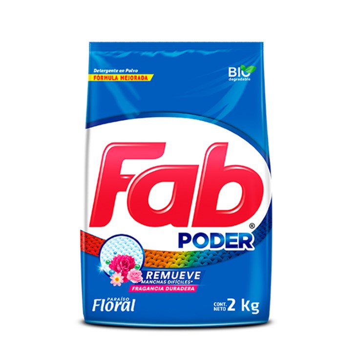 Detergente Actiblu Fab 3 de 2 Kg