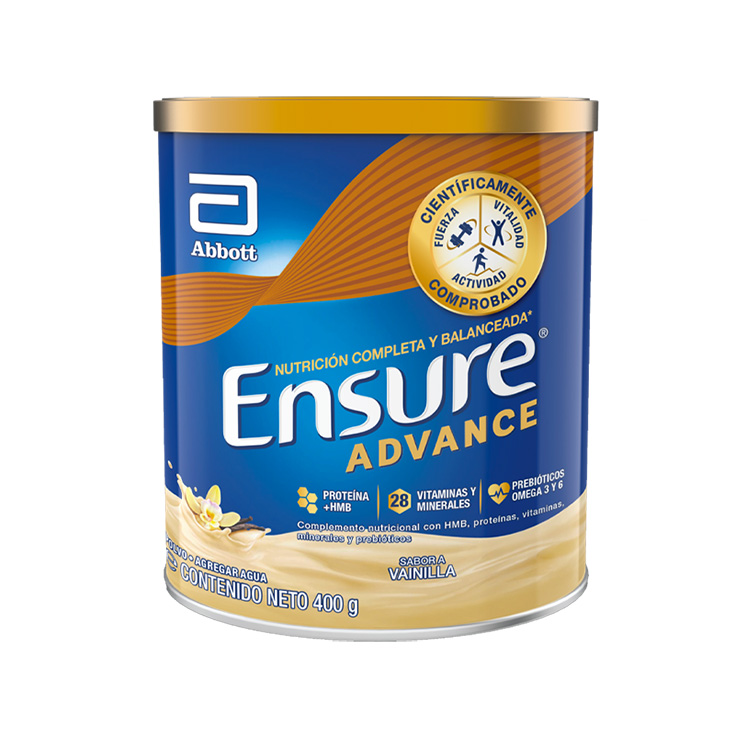 Ensure Advance Polvo Vainilla 400 Gr