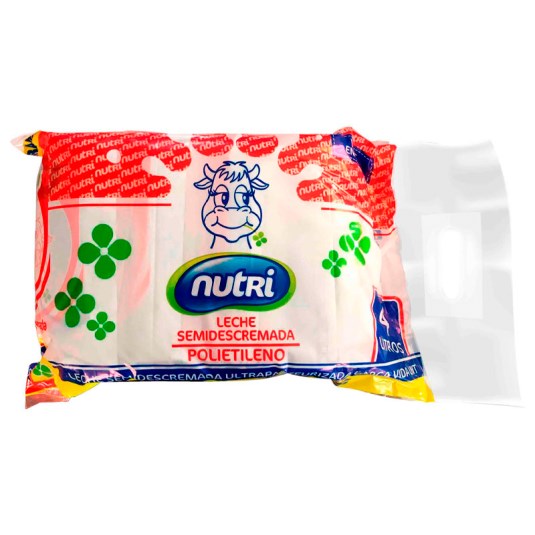 Four Pack Leche Semidescremada Pol Uht Nutri