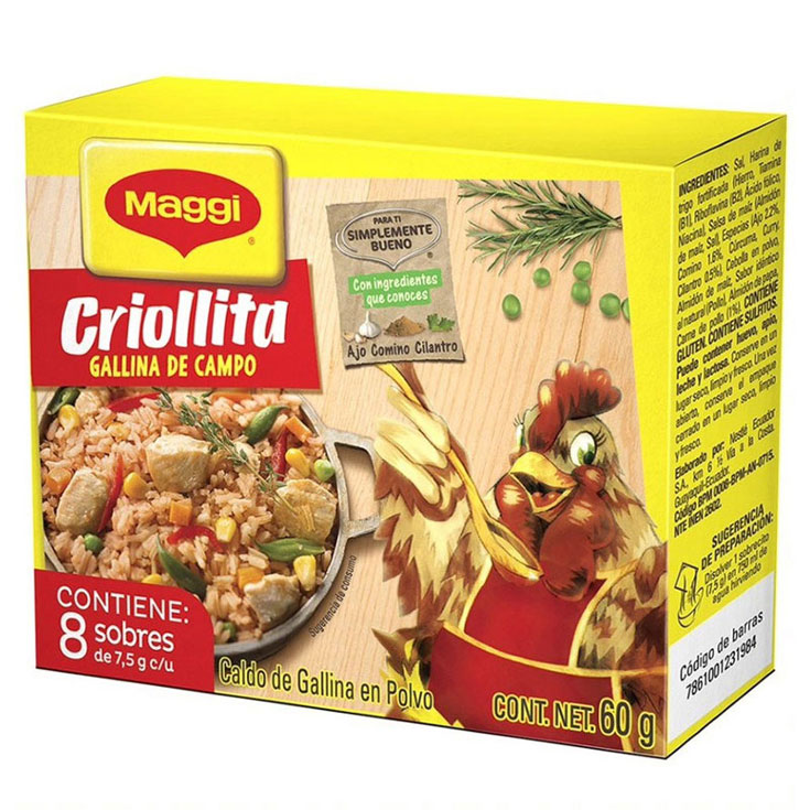 Criollita Maggi X 12 90 Gr