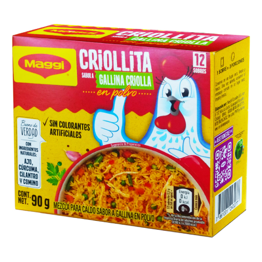 Criollita Maggi X 12 90 Gr