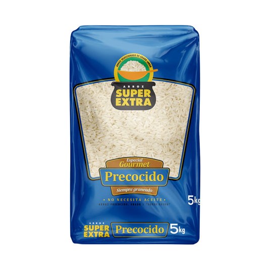 Arroz Precocido Super Extra 5 Kg