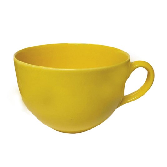 Taza Jumbo Amarillo Andina