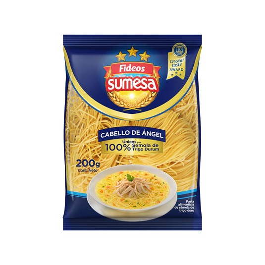 Fideo Cabello De Ángel Sumesa 200 Gr