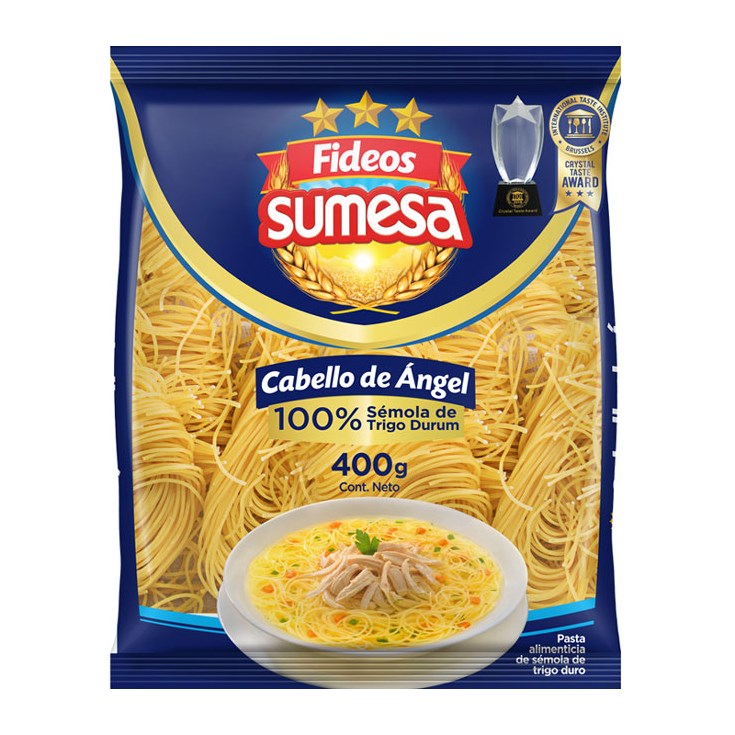 Fideo Cabello De Ángel Sumesa 400 Gr