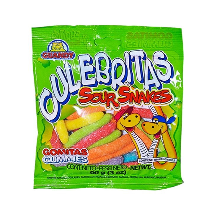 Gomitas Culebritas Guandy 90 Gr