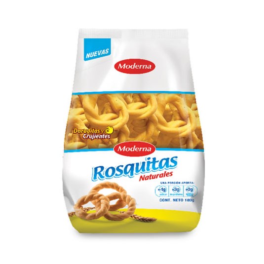 Rosquitas Naturales Moderna 180 Gr