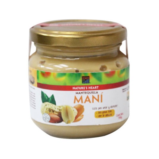 Crema De Maní Nature’S Heart 190 Gr