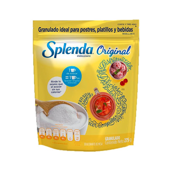 Endulzante Granulado Splenda 275 Gr