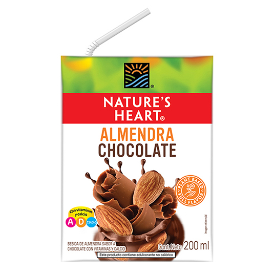 Bebida Nature´S Heart De Almendra Chocolate 200 Ml