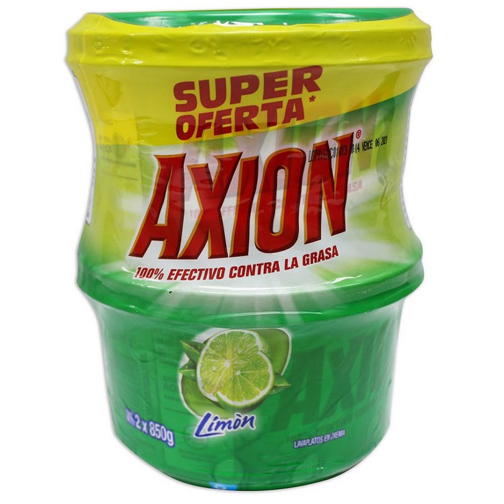 Lavavajilla Crema Limón Axión 850 Gr X2 Preci