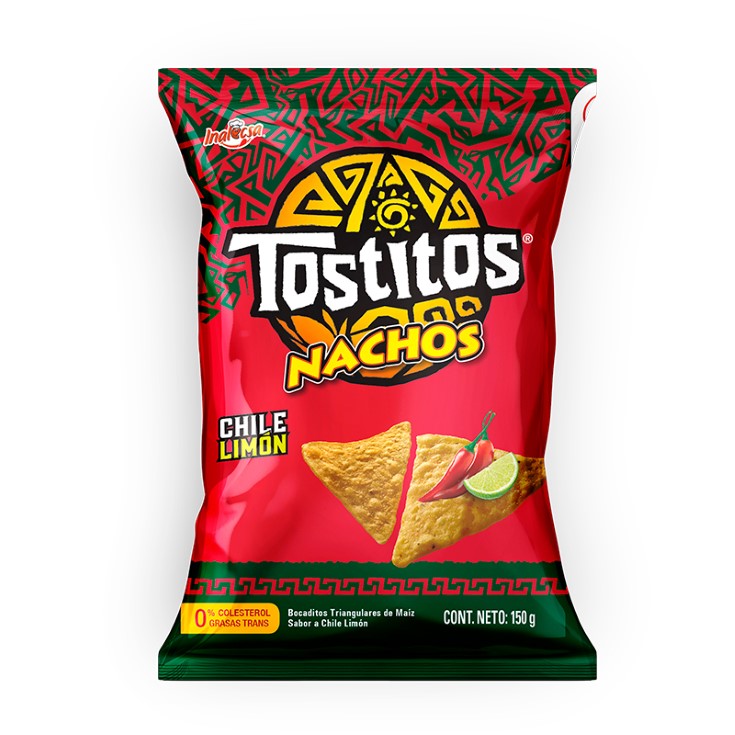 Nachos Sabor Chile Limón Tostitos 150 Gr