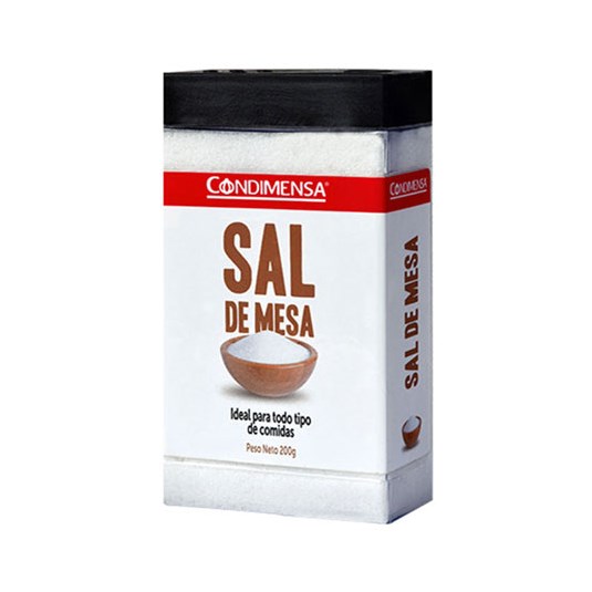 Sal De Mesa Condimensa 200 Gr