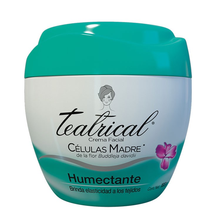 Crema facial humectante Teatrical 100gr