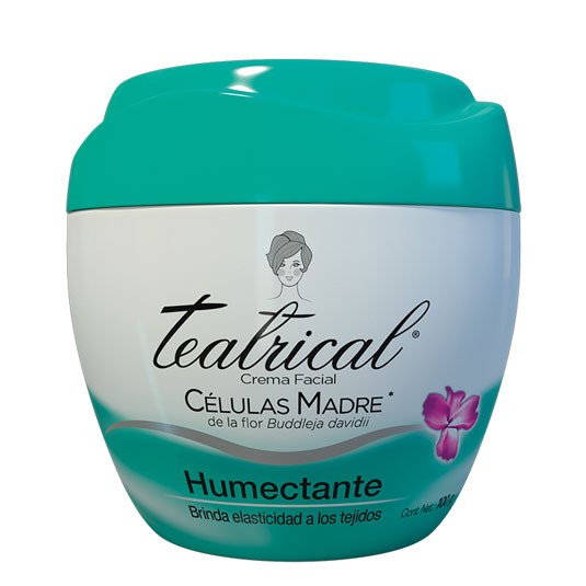 Crema facial humectante Teatrical 100gr