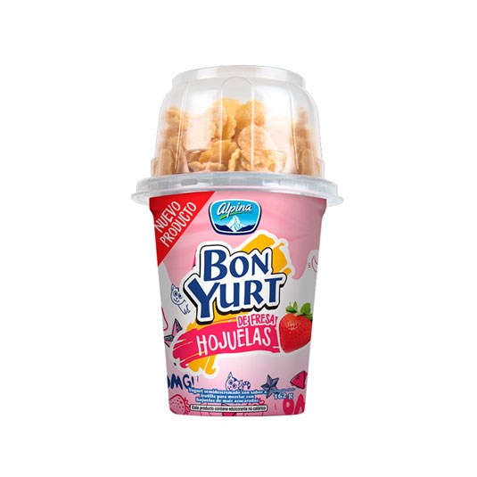 Alpina Bonyurt Frutilla Zucaritas 162 Gr.