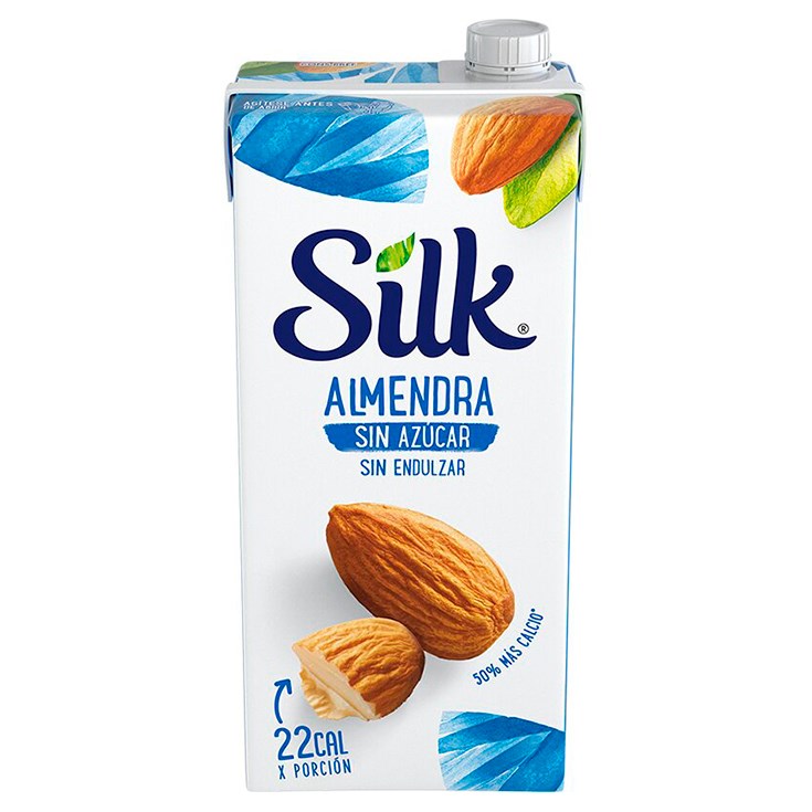 Bebida de Almendra Natural Silka Sin Azucar 946 Ml.