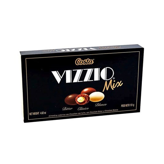 Mix Almendras Cubiertas Chocolate Vizzio 122 Gr