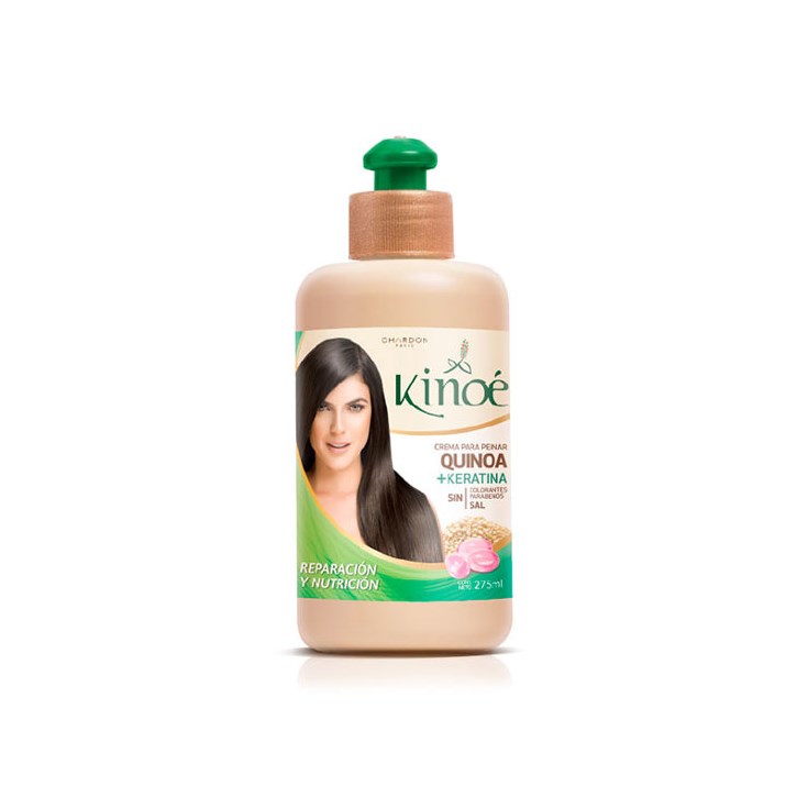 Crema Para Peinar Keratina Reparación Kinoe