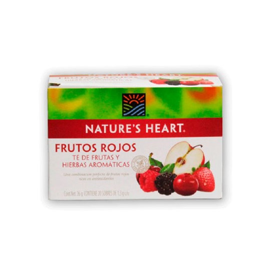 Té Frutos Rojos Nature´S Heart X 20 Uni