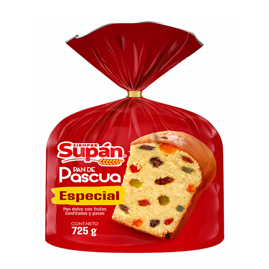 Supan pan de pascua especial 725gr