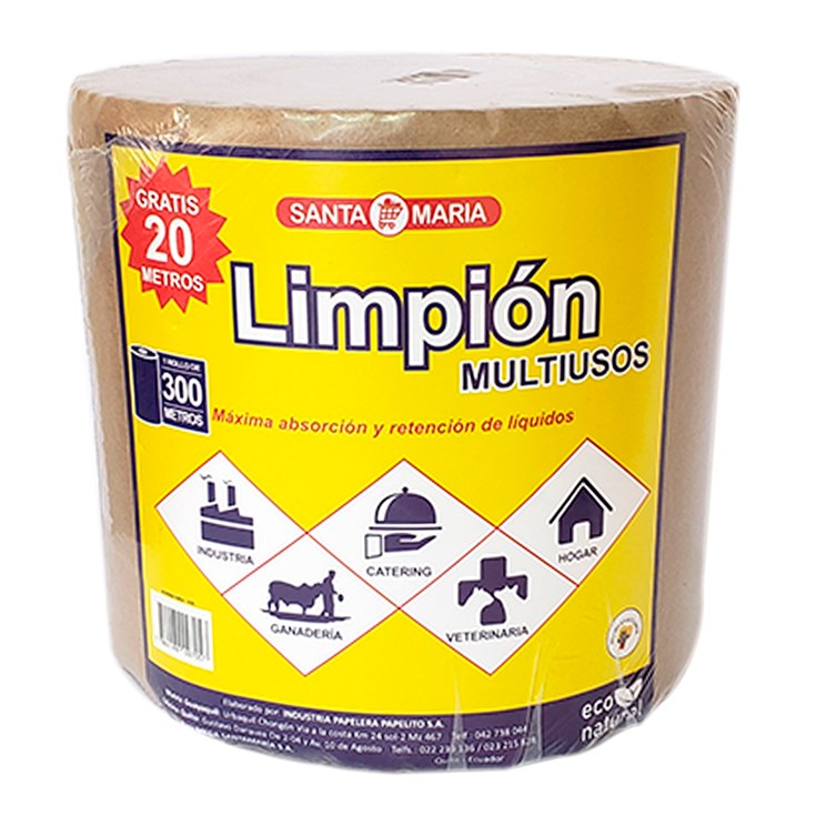 Limpión Multi Uso Santa Maria 300 Metros