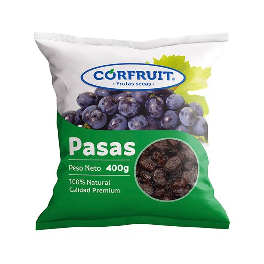 Pasas Corfruit 400 Gr