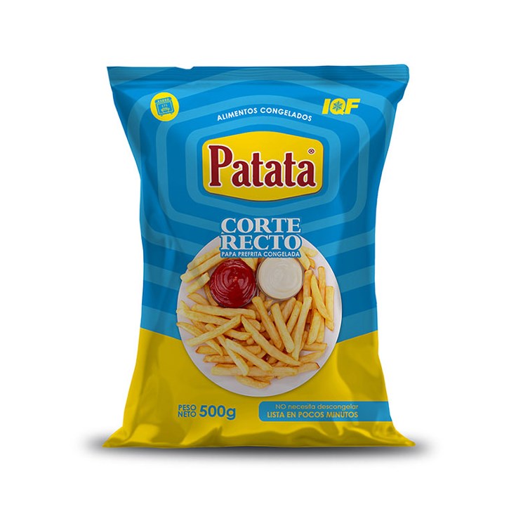 Papa Prefrita Corte Recto Patata 500 Gr