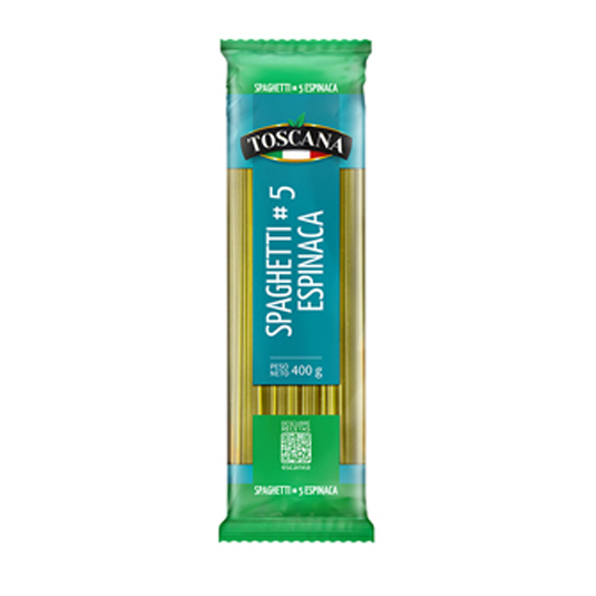 Spaghetti 5 Espinaca Toscana 400 Gr