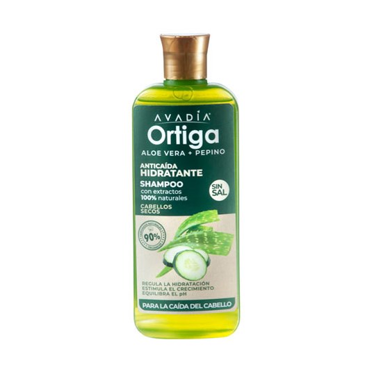 Shampoo Cabello Seco Ortiga Aloe Avadía