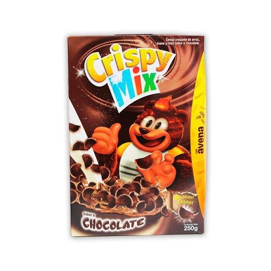Cereal Mix De Chocolate Y Avena Crispy 250 Gr