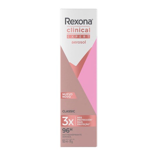 Desodorante Rexona Clinica Aerosol Ap Classic 12X91G
