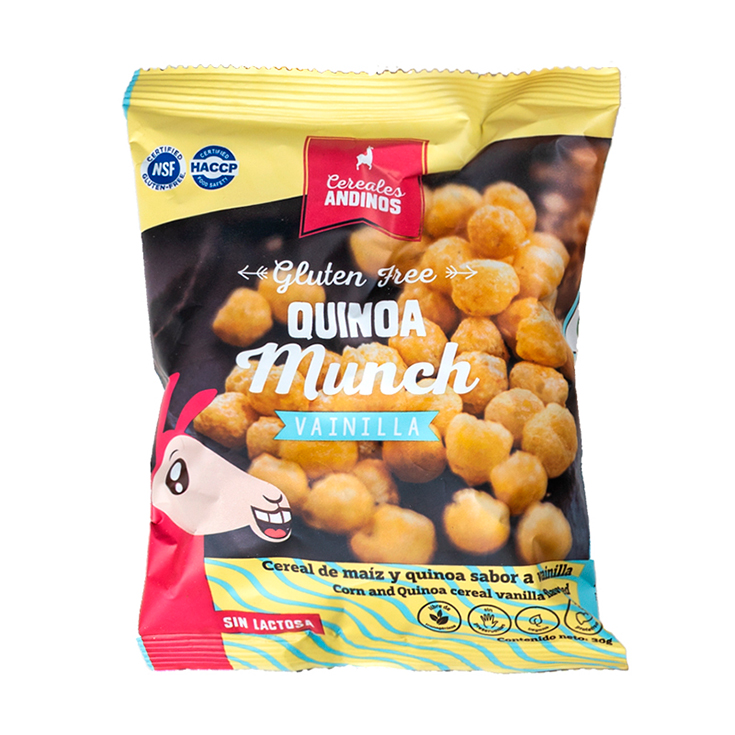 Cereal Quinoa Munch Vainilla 30 Gr.