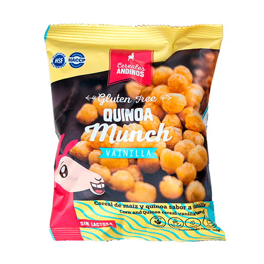 Cereal Quinoa Munch Vainilla 30 Gr.