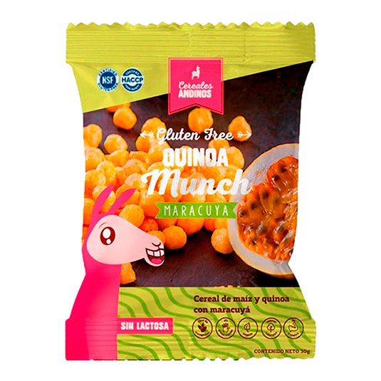 Cereal Maracuya Quinoa Munch 30 Gr