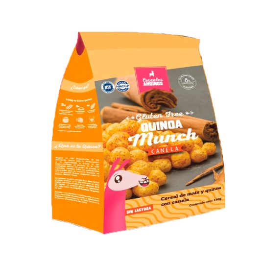 Cereal Canela Quinoa Munch 150 Gr