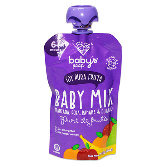 Papilla Babys Puré Baby Mix Frutas 113 Gr