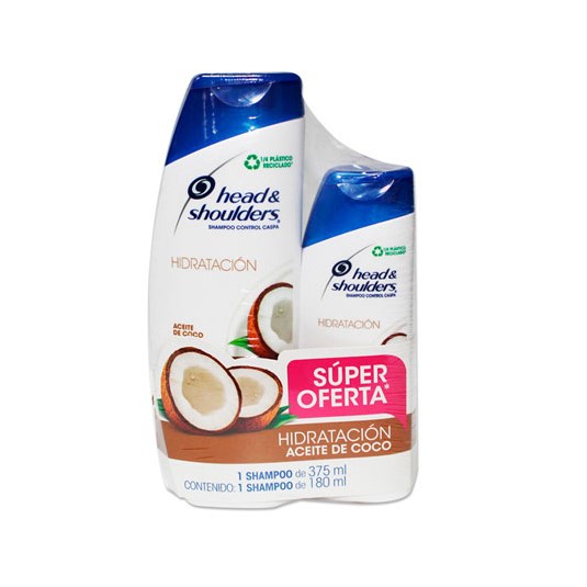 Shampoo Coco Head & Shoulders Pack 375 Ml + 1