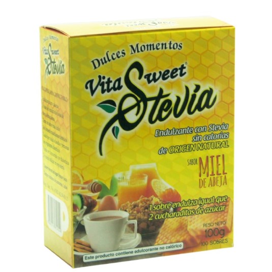 Endulzante Con Miel Vitasweet Stevia X 100 Gr