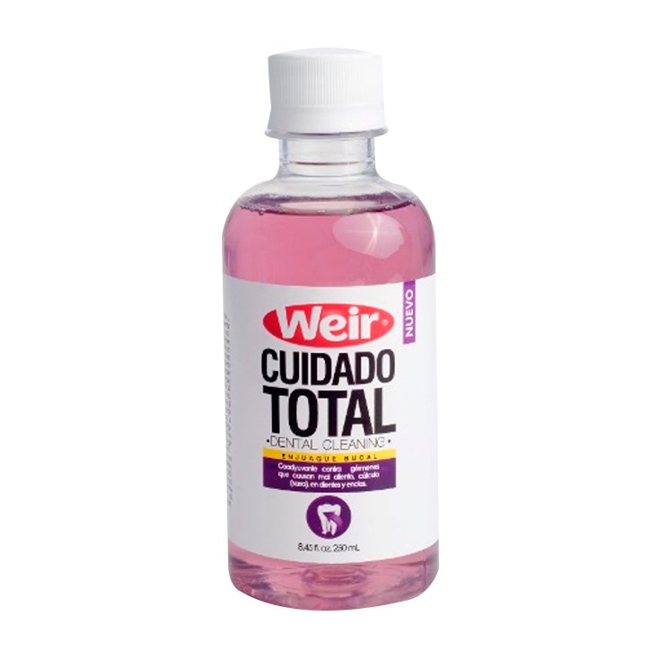 Enjuague Bucal Cuidado Total Weir 250ml