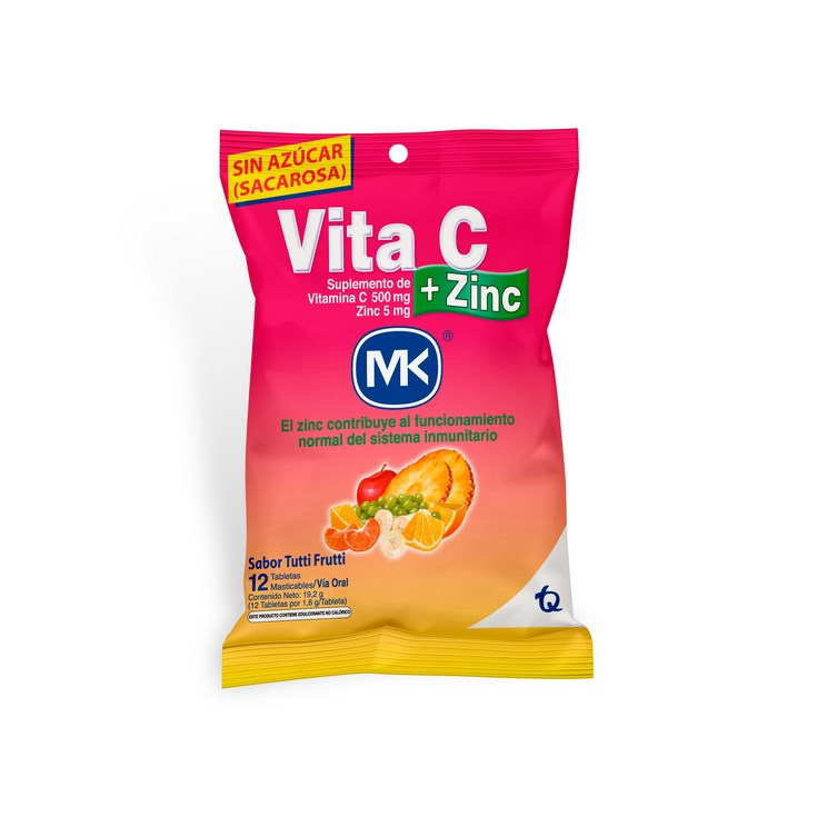 Mk vitac zinc mk500mg tut tma sd